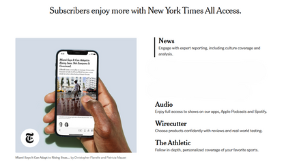 New York Times Annual Subscription at 66% OFF